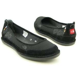  NORTH FACE Suzy Q zy Black Flats Shoes Womens Size 8.5 