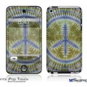    iPod Touch 4G Skin   Tie Dye Peace Sign 102 