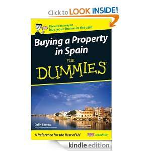 Buying a Property in Spain For Dummies Colin Barrow  