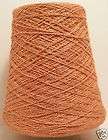 CLAY Cotton/Rayon Bouclé Cone Yarn Weaving Knitting 1+ lb., 2200ypp