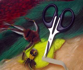 Fly Tying Scissors for deerhair, bucktail and hackles  