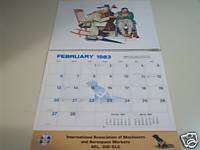 1983 Vintage Norman Rockwell Calendar New  
