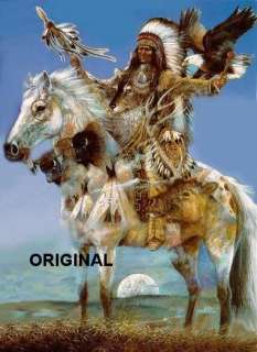 Indian Spirits Cross Stitch Pattern Native American  