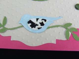 LOT 2 Handmade ~HAPPY BIRTHDAY~ Cards ~ Stampin Up Bird Sizzix 