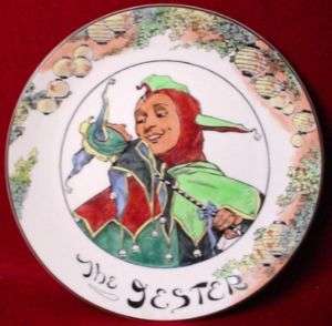 Royal Doulton china PROFESSIONALS series JESTER Plate  