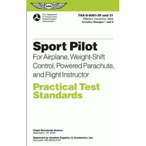  Practical Test Standards for Weight Shift Control, Powered Parachute 