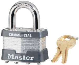 Master Lock 1 3/4 Laminated Padlock keyed to #2359  