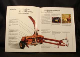 Ford New Holland 718 790 900 Forage Harvesters Brochure  