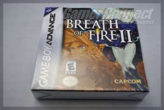 Breath of Fire II 2 Game Boy GBA New Factory Sealed  