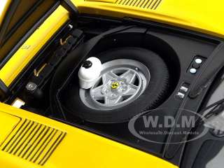 Brand new 118 scale diecast model of Ferrari 308 GTS Yellow Elite 
