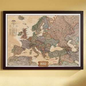  National Geographic Europe Political Map (Earth toned 