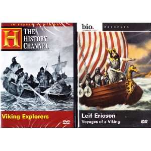   , Biography Leif Ericson Voyages of a Viking  2 Pack Movies & TV