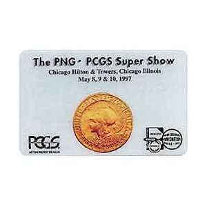   Card 5m PNG   PCGS Super Show Chicago (05/97) $50. Pan Pac Gold Coin