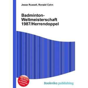  Badminton Weltmeisterschaft 1987/Herrendoppel Ronald Cohn 