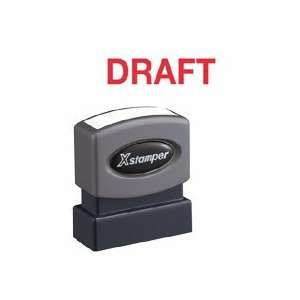  Shachihata Inc Products   Draft Ink Stamp, 1/2x1 5/8 