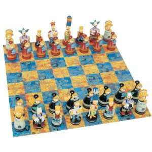  The Simpsons Licensed Collectors Chess Set Sports 