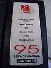 1995 SATURN FACTORY SHOP SERVICE MANUAL VOL 3 INSTRUMENT/B​ODY/SIR 