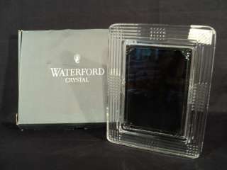 WATERFORD CRYSTAL CONTEMPORARY PICTURE FRAME, NIB LOOK  