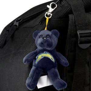  San Diego Chargers Navy Blue Plush Bear Keychain Sports 