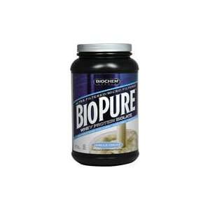 Biopure Whey Protein Isolate Vanilla Cream 2 lbs Vanilla Cream Powder 