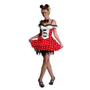  Adult Miss Mouse Dress Costume Size Small (2 4 