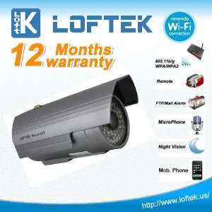com usa stock loftek new outdoor waterproof wireless ip camera 36 ir 