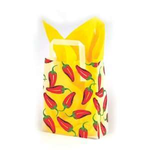  Frosted Print Bags Chili Pepper