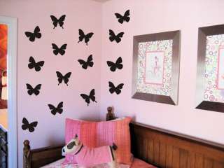 42 2 inch Butterfly Vinyl Decal Wall Art Decor Stickers  