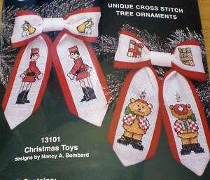 Janlynn Mini Bow Ties Christmas Toys Ornament Kit  