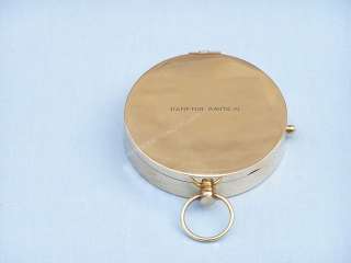 Brass Pocket Compass 4 Nautical Compasses  