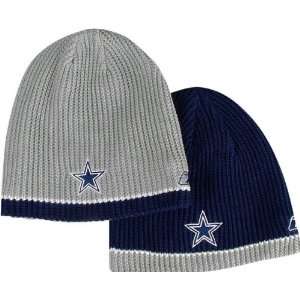  Dallas Cowboys Authentic Reversible Sideline Knit Hat 