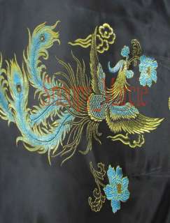 New Chinese Dragon & Phoneix Silk Long Wedding Dresses Cheongsam Red 4 