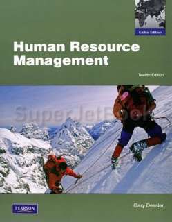 Human Resources Management by Gary Dessler 013608995X  