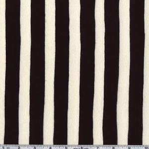   Olivia Flannel Stripe Black Fabric By The Yard Arts, Crafts & Sewing