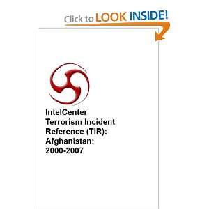  IntelCenter Terrorism Incident Reference (TIR 
