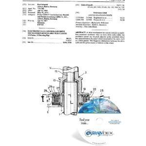  NEW Patent CD for ELECTRONICALLY CONTROLLED DRIVE 
