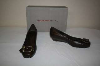 Franco Fortini “Regina” Women’s Shoes Sz 8 Brown Wedge  