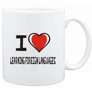   White I love Learning Foreign Languages  Hobbies