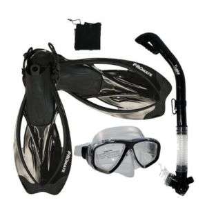 Promate Scuba Snorkeling Diving Gear Travel Combo Set  