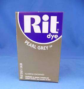 Rit Dye Fabric Powder   Pearl Grey for Laundry, clothes  