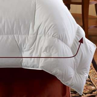   Round 650 Fill Pyrenees Egyptian Cotton Down Comforter Queen  