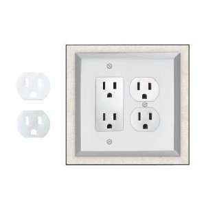    CRL Mylar Covers for Duplex Outlet by CR Laurence