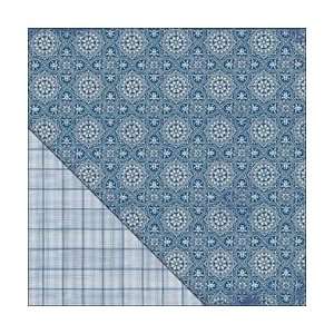   X12 Blue Reverie/Picnic Plaid; 25 Items/Order Arts, Crafts & Sewing