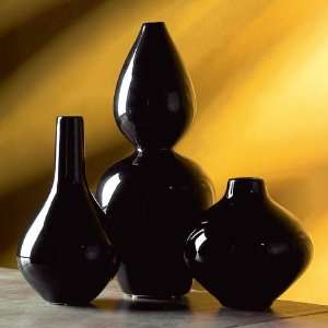  Black Bud Vase Set (3pc)