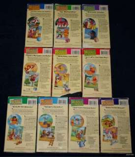 Disney The New Adventures of Winnie the Pooh 10 VHS Lot  