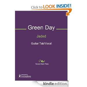 Jaded Sheet Music Green Day  Kindle Store