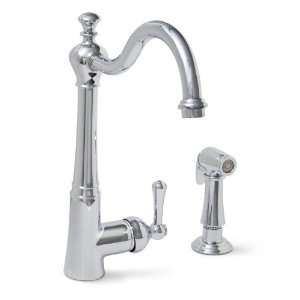   Sonoma Single Handle Kitchen Faucet with Matching Side Spray, Chrome