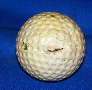 Scarce Vintage Antique US True Blue US Golf Ball  