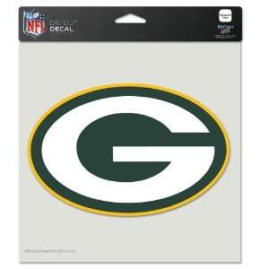  Green Bay Packers DIE CUT Full Color DECALS 8x8 