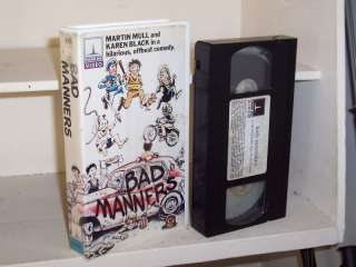 Bad Manners (1984) vhs Martin Mull, Karen Black  